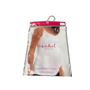 Isabel Maternity Support Cami in White M/L